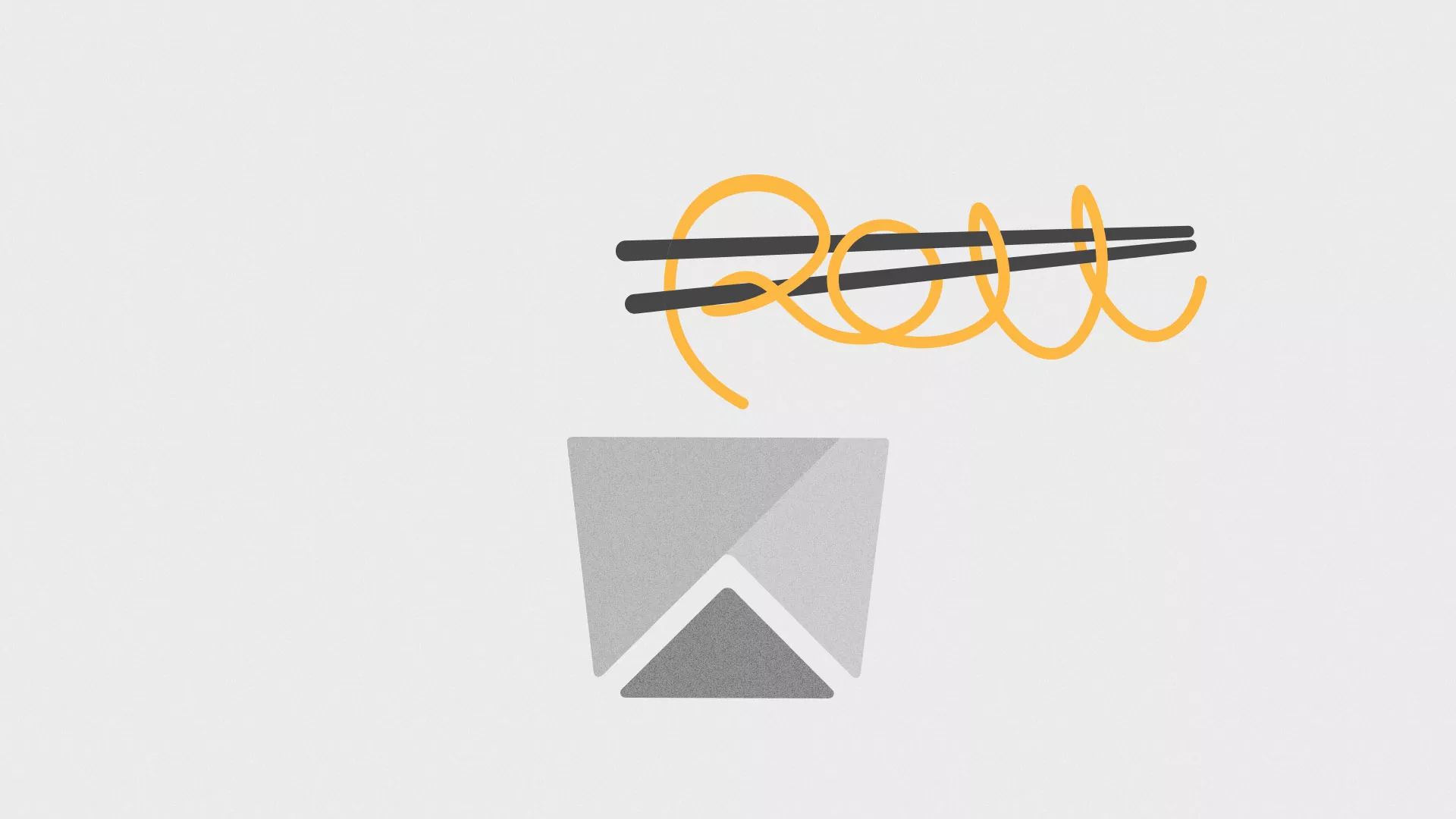 Оформление меню суши-бара «Roll Wok Club» в Юже